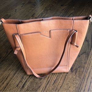 Foley + Corinna Diane tote bag in cognac